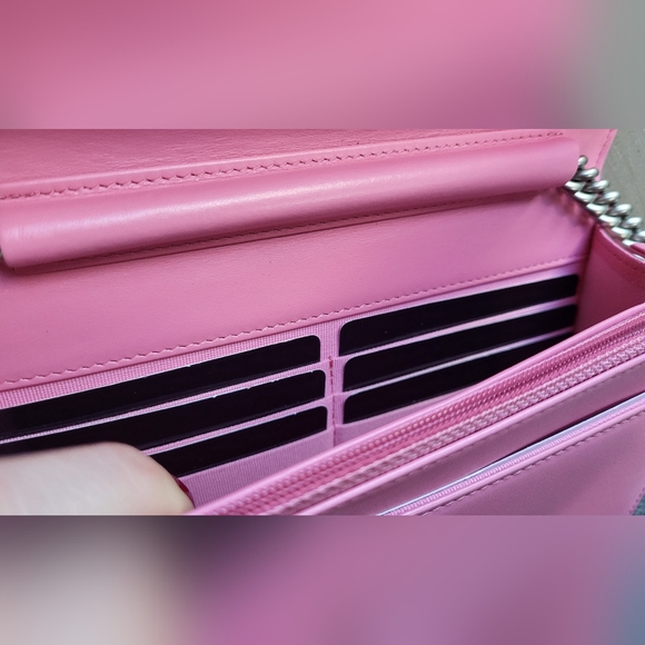 CHANEL NWT Boy WOC Quilted Caviar PINK - Picture 11 of 11